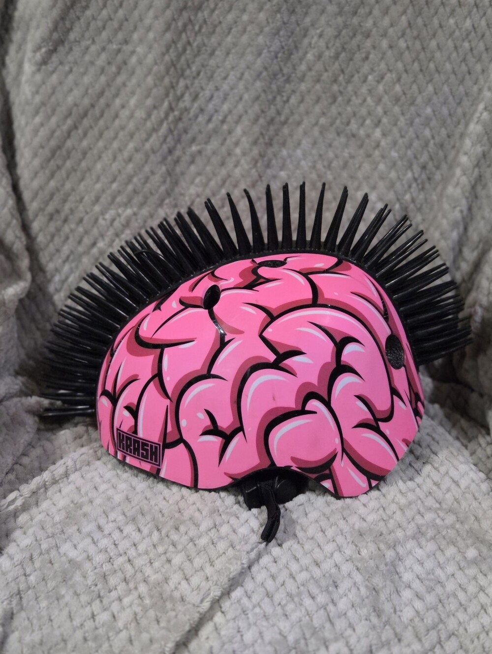 Krash Pink & Black  Brainiak Helmet